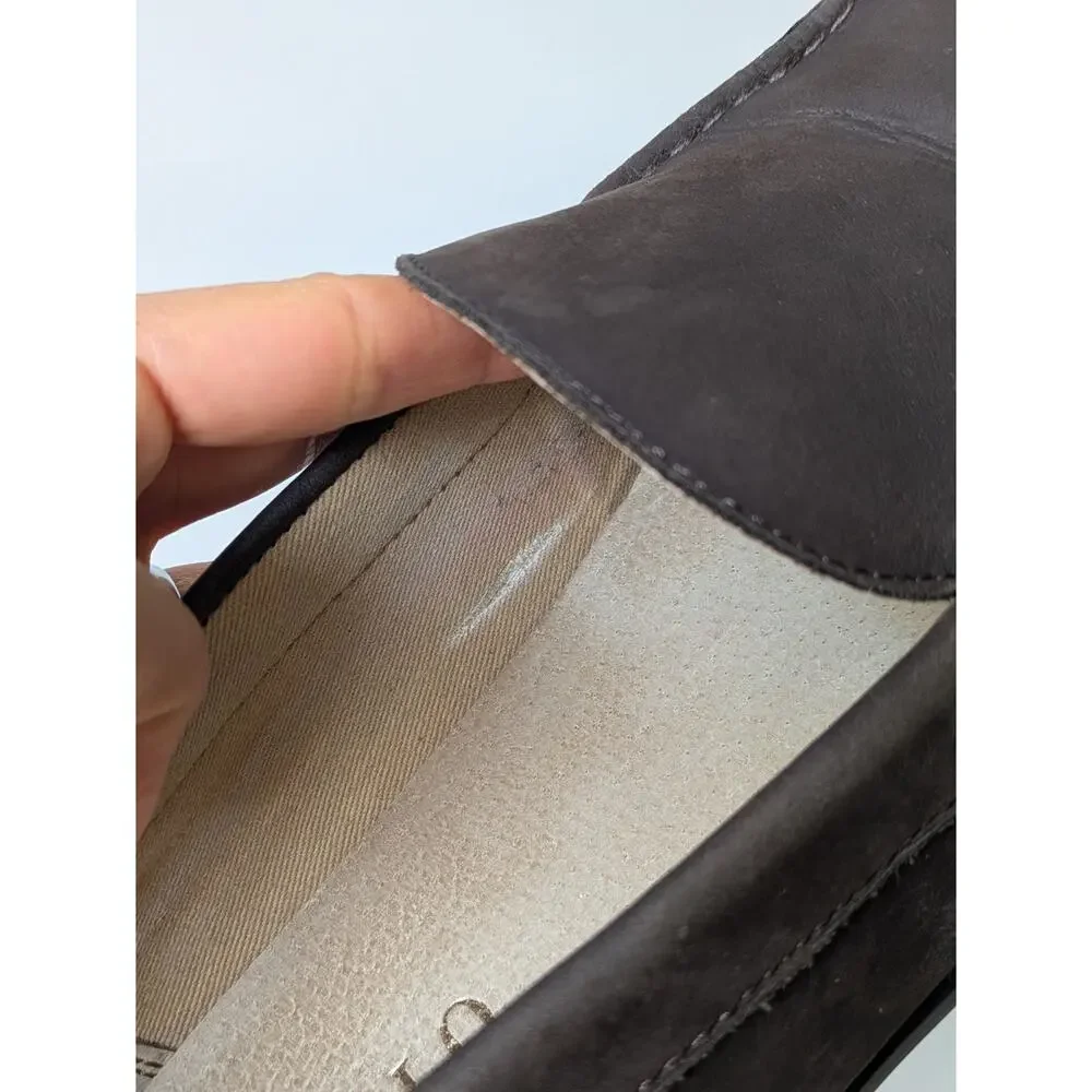 Polo Ralph Lauren Kristofer Loafers Men 9D Brown Chocolate Suede Heritage Office